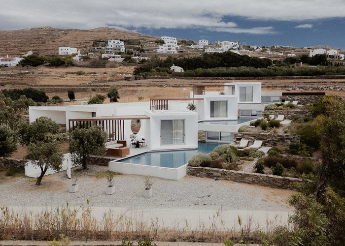 ArchDaily.com - Pnoēs Tinos, a proud member of Design Hotels, is the first design holiday destination on the island of Tinos, Cyclades. Designed as a cluster of villas with private pools and gardens, Pnoēs embodies the spirit of the place in its architecture and hospitality philosophy, aimed at relaxation and regeneration.